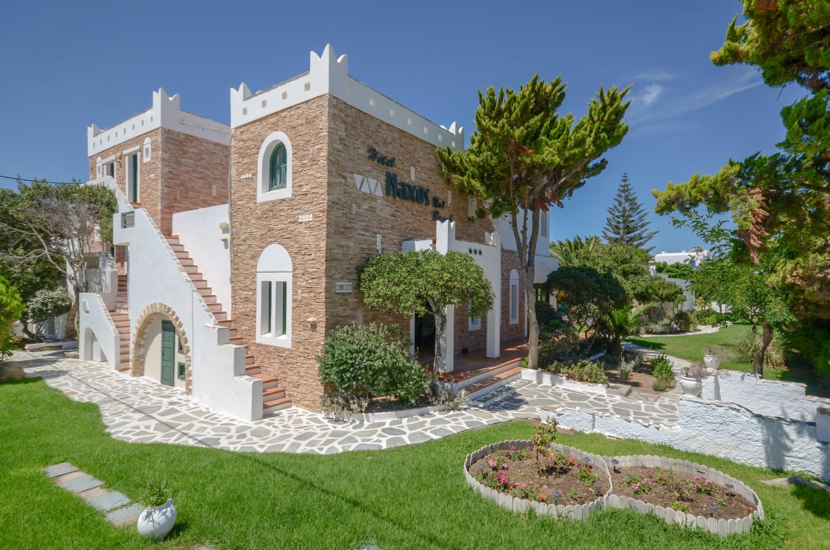 นาซอส บีช โฮเต็ล Hotel Naxos City ภายนอก รูปภาพ