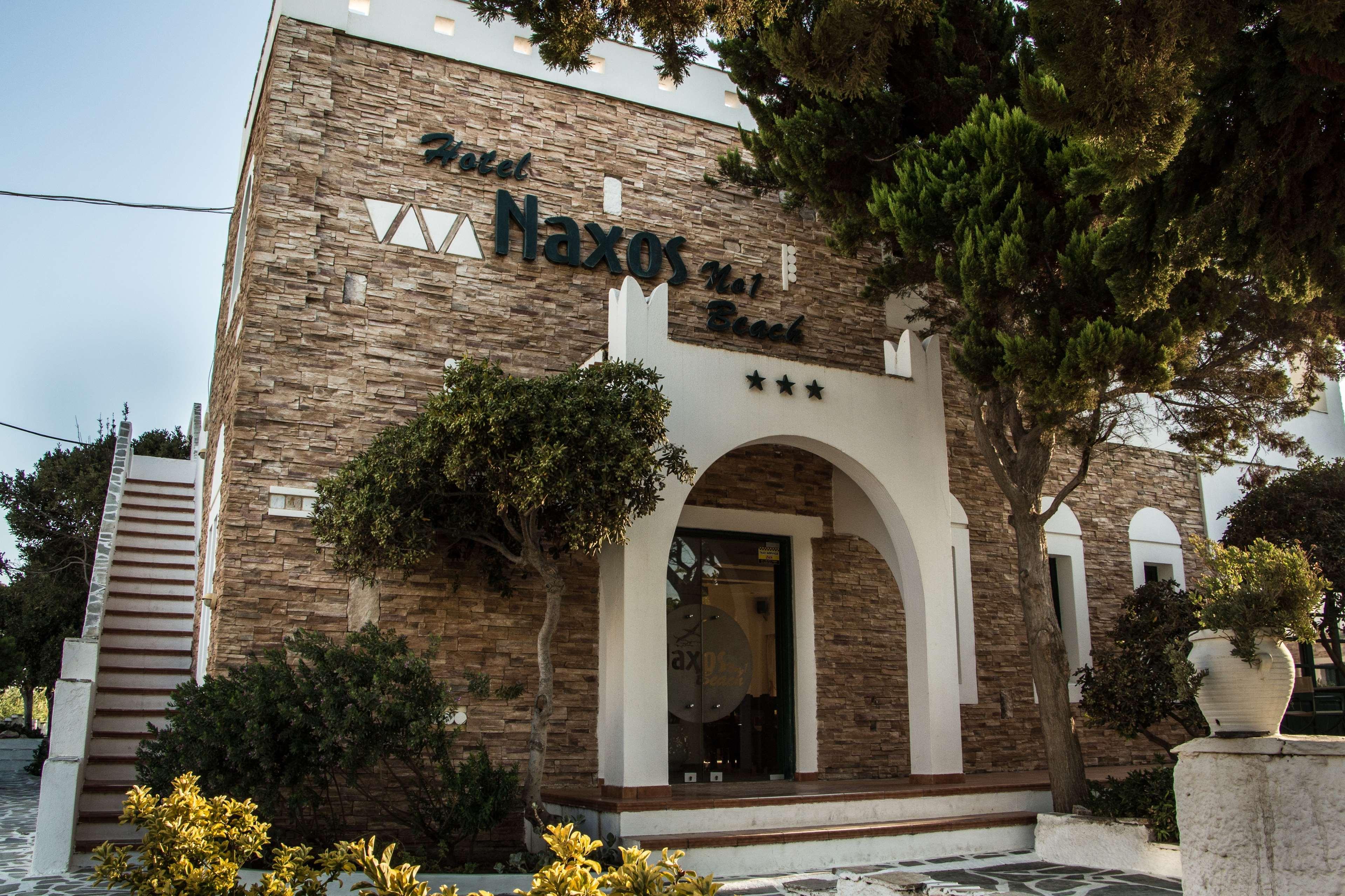 นาซอส บีช โฮเต็ล Hotel Naxos City ภายนอก รูปภาพ