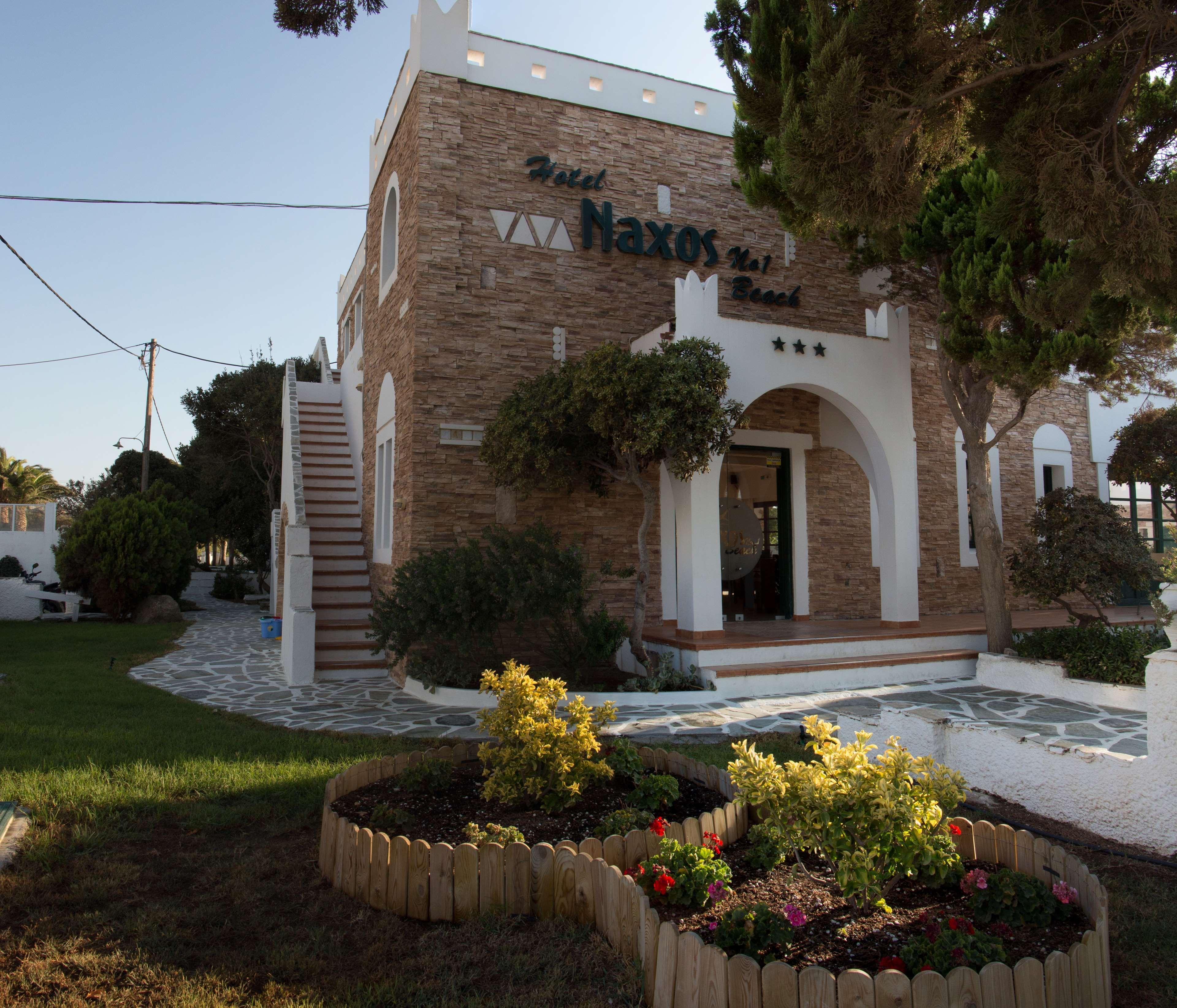 นาซอส บีช โฮเต็ล Hotel Naxos City ภายนอก รูปภาพ